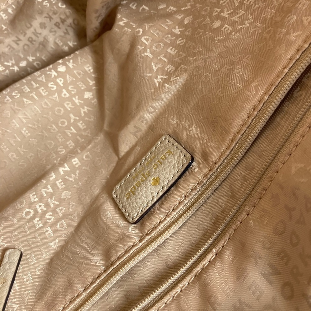 Kate Spade large Leather Tote shoulderBag - Picture 7 of 9